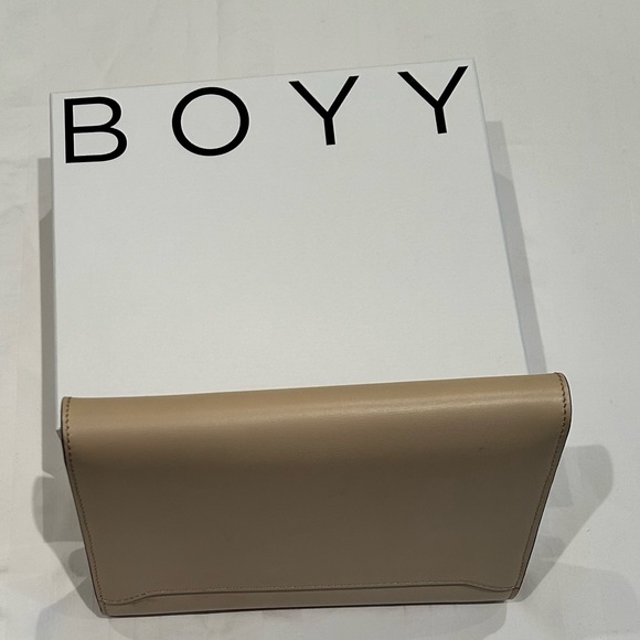 BOYY Cream Color Leather Cross Body Bag - Picture 11 of 16